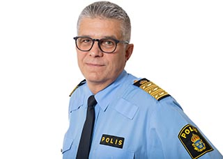 Anders Thornberg, rikspolischef. 