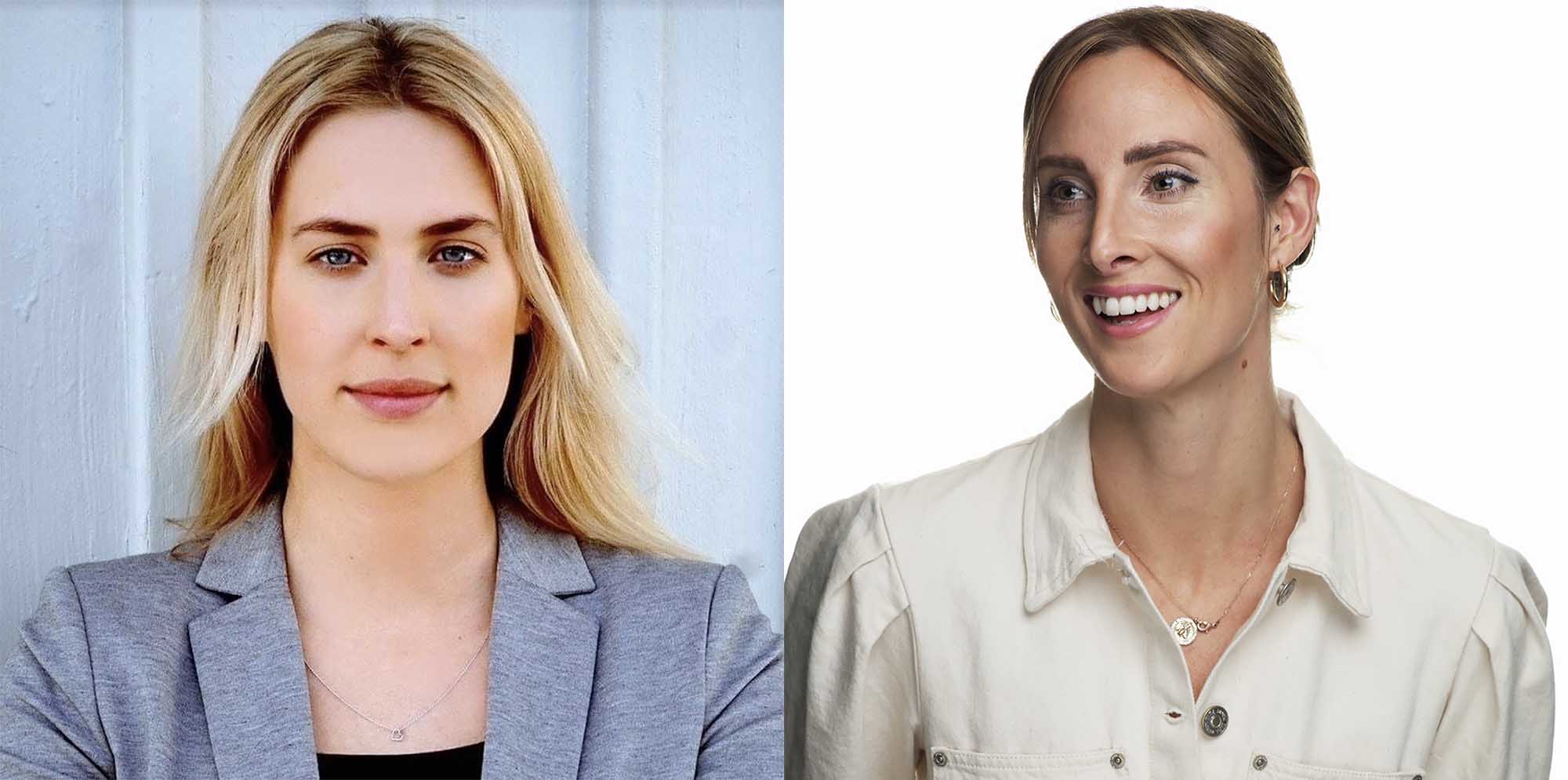 Emma Fagervall och Ida Kjos.